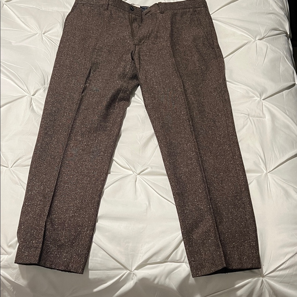 J. Crew Men's Dark Brown Dress Pants